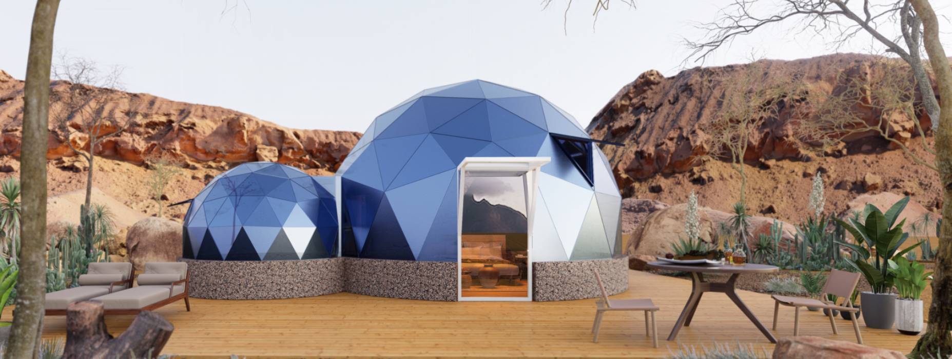 贵港球形智能光伏玻璃星空房